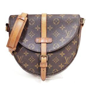 Louis Vuitton Chantilly Crossbody MM Brown Leather